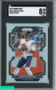 2021 PANINI PRIZM JUSTIN FIELDS #334 SILVER PRIZM ROOKIE RC SGC 8 NM-MT 6083212