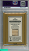 2003 TOPPS 205 TOBACCO RELIC JEFF KENT #TR-JK HOUSTON ASTROS PSA 9 MINT 60524907