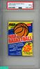 1988 FLEER BASKETBALL WAX PACK WAX PACK # WITH BUBBLE GUM PSA 9 MINT 58277645