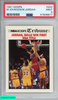 1991 HOOPS MAGIC JOHNSON MICHAEL JORDAN #542 LAKERS BULLS HOF PSA 9 MINT 57606877