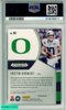 2020 PANINI PRIZM DRAFT PICKS JUSTIN HERBERT #102 SILVER PRIZM ROOKIE PSA 9 MINT 51876617