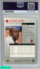 1998 UPPER DECK BLACK DIAMOND MICHAEL JORDAN #7 SINGLE CHICAGO BULLS PSA 9 MINT 57170159