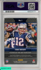 2017 PANINI TOM BRADY #1 PLAYER OF THE DAY NEW ENGLAND PATRIOTS PSA 8 NM-MT 60524771