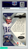 2008 UPPER DECK STARQUEST TOM BRADY #SQ29 SILVER FIRST EDITION PSA 9 MINT 61058204