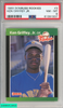 1989 DONRUSS ROOKIES KEN GRIFFEY JR #3 RC SEATTLE MARINERS HOF PSA 8 NM-MT 61391937