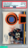 2002 PLAYOFF PIECE OF THE GAME MATERIALS JUNIOR SEAU #POG32 HOF PSA 8 NM-MT 61835538