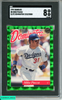 1993 DONRUSS MIKE PIAZZA #8 ELITE DOMINATOR 2332 OF 5000 SGC 8 NM MT 2235405