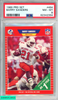 1989 PRO SET BARRY SANDERS #494 ROOKIE RC DETROIT LIONS HOF PSA 8 NM-MT 62342394