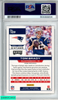 2016 PANINI PLAYOFF TOM BRADY #109 NEW ENGLAND PATRIOTS PSA 10 GEM MT 60688854