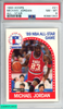 1989 HOOPS MICHAEL JORDAN #21 ALL-STAR CHICAGO BULLS HOF PSA 8 NM-MT 60881353