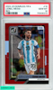 2022 PANINI DONRUSS FIFA LIONEL MESSI #10 RED 86 OF 99 PSA 10 GEM MT 75506372