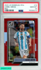 2022 PANINI DONRUSS FIFA LIONEL MESSI #10 RED ARGENTINA 83 OF 99 PSA 10 GEM MT 75506374