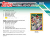 2023 Topps Update Series Baseball Hobby Box