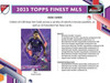 2023 Topps Finest MLS Soccer Hobby Box