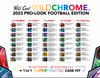 2023 Wild Card Wildchrome Pro-Look Football Edition Box