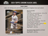 2024 Topps Chrome Black Baseball Hobby Box