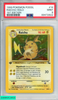 1999 POKEMON FOSSIL RAICHU HOLO #14 1ST EDITION PSA 9 MINT 89472822