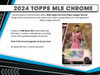 2024 Topps Chrome MLS Soccer Hobby Case