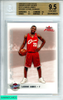 2003 FLEER FOCUS LEBRON JAMES #137 ANNIV SILVER MISS SER NUMBER RC BGS 9.5 0004596024