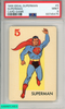 1966 IDEAL TOY CORP  SUPERMAN CARD GAME #5  PSA 9 MINT 93745475