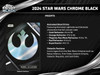 2024 Topps Star Wars Chrome Black Hobby Case