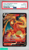 2022 POKEMON SWORD AND SHIELD BRILLIANT STARS CHARIZARD V #017 PSA 10 GEM MT 72986765