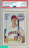 2018 TOPPS HERITAGE SHOHEI OHTANI #600 PSA 10 GEM MT RC ROOKIE 95695851