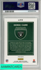 2021 PANINI DONRUSS OPTIC DOWNTOWN DEREK CARR #DT26 PSA 10 GEM MINT 83596308