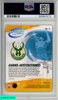 2023 PANINI HOOPS PREM STK ATTACK THE RACK G ANTETOKOUNMPO #2 GOLD ICE PSA 10 102967273