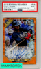 2018 BOWMAN MG BX CHR ROOKIE FAVS AUTOS OZZIE ALBIES #OA ORANGE PSA 9 41348037