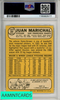 1968 TOPPS JUAN MARICHAL #205 PSA 9 MINT 116980577