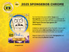 2025 Topps Chrome Spongebob Squarepants 25th Anniversary Hobby Case