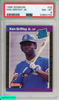 1989 DONRUSS KEN GRIFFEY JR #33 ROOKIE HOF SEATTLE MARINERS RC PSA 8 NM-MT 53854700 1989 DONRUSS KEN GRIFFEY JR #33 ROOKIE HOF SEATTLE MARINERS RC PSA 8 NM-MT 53854700