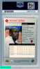 1998 UPPER DECK BLACK DIAMOND MICHAEL JORDAN #4 SINGLE HOF BULLS  PSA 8 NM-MT 54214727