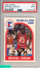1989 HOOPS MICHAEL JORDAN #21 ALL-STAR CHICAGO BULLS HOF PSA 9 MINT 55692596 1989 HOOPS MICHAEL JORDAN #21 ALL-STAR CHICAGO BULLS HOF PSA 9 MINT 55692596