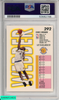 1993 FLEER CHRIS WEBBER #292 ROOKIE GOLDEN STATE WARRIORS RC PSA 9 MINT 53682766 1993 FLEER CHRIS WEBBER #292 ROOKIE GOLDEN STATE WARRIORS RC PSA 9 MINT 53682766