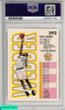 1993 FLEER CHRIS WEBBER #292 ROOKIE GOLDEN STATE WARRIORS RC PSA 9 MINT 53682765 1993 FLEER CHRIS WEBBER #292 ROOKIE GOLDEN STATE WARRIORS RC PSA 9 MINT 53682765