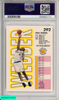 1993 FLEER CHRIS WEBBER #292 ROOKIE GOLDEN STATE WARRIORS RC PSA 9 MINT 53682771