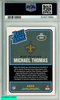2016 PANINI DONRUSS MICHAEL THOMAS #386 ROOKIE NEW ORLEANS SAINTS PSA MINT 9 51677962 2016 PANINI DONRUSS MICHAEL THOMAS #386 ROOKIE NEW ORLEANS SAINTS PSA MINT 9 51677962
