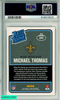 2016 PANINI DONRUSS MICHAEL THOMAS #386 ROOKIE NEW ORLEANS SAINTS PSA MINT 9 51677972