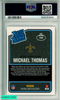 2016 PANINI DONRUSS OPTIC MICHAEL THOMAS #186 ROOKIE SAINTS PSA MINT 9 50635954 2016 PANINI DONRUSS OPTIC MICHAEL THOMAS #186 ROOKIE SAINTS PSA MINT 9 50635954