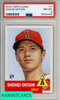 2018 TOPPS LIVING SHOHEI OHTANI #7 PSA 8 NM-MT  RC 78526436