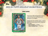 2025/26 Topps Holiday Basketball Countdown Calendar Case