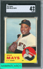 1963 TOPPS WILLIE MAYS #300 SGC 4 3429926
