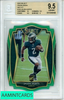 2020 PANINI SELECT GREEN PRIZM DIE CUT JALEN HURTS #150 BGS 9.5 RC 015549468