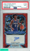 2020 PANINI PRIZM TYRESE MAXEY #TMX ROOKIE SIG-CHOICE PRIZM RC PSA 9 MINT 67573486