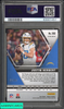 2020 PANINI MOSAIC JUSTIN HERBERT #263 NO HUDDLE PURPLE 22 OF 50 ROOKIE PSA 10 63001457