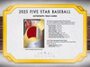 2025 Topps Five Star Baseball Hobby Case