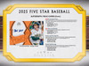 2025 Topps Five Star Baseball Hobby Box