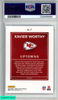2024 PANINI DONRUSS OPTIC UPTOWNS XAVIER WORTHY #7 ROOKIE RC CHIEFS PSA 9 MINT 122545890